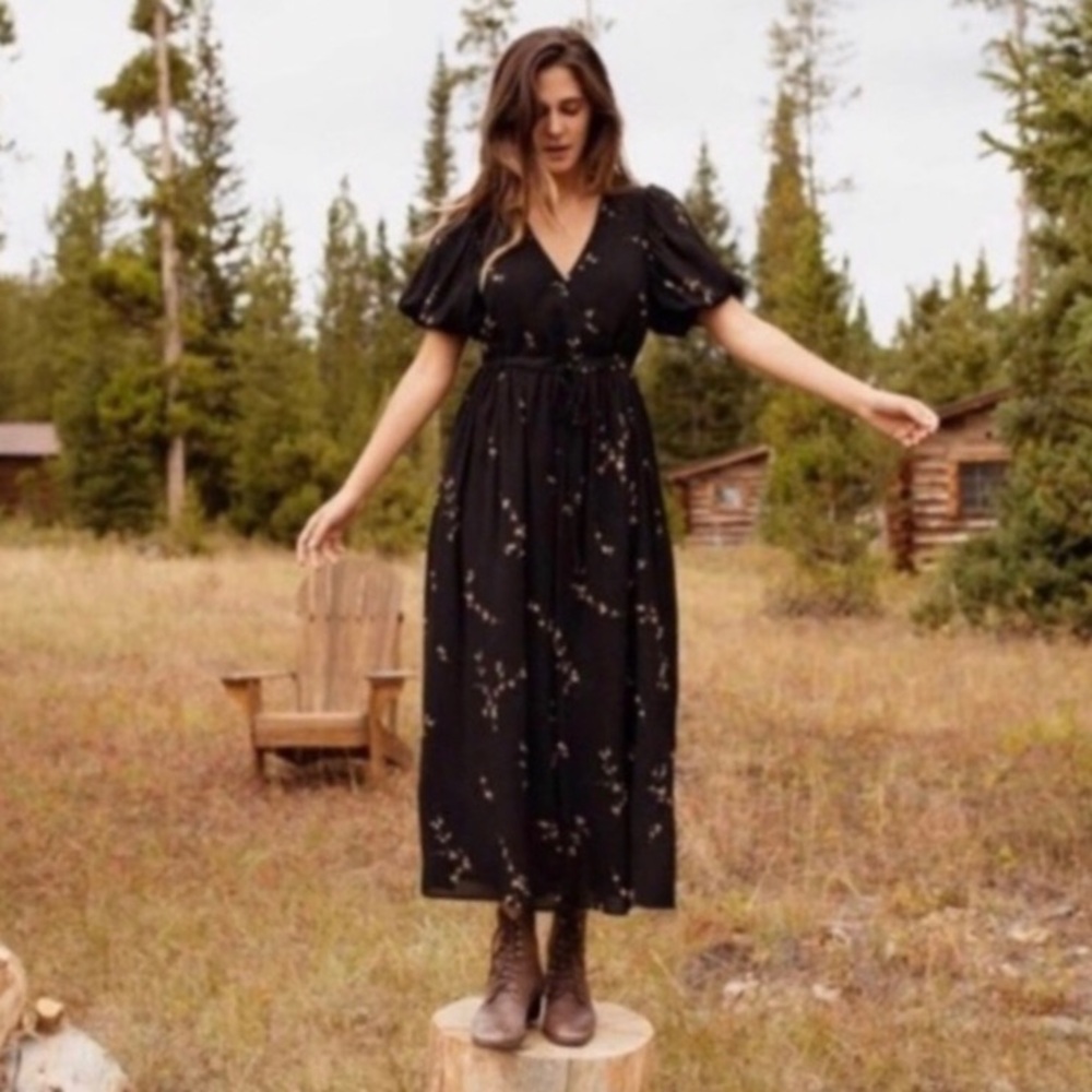 Christy Dawn Pear Blossom Dahlia Dress